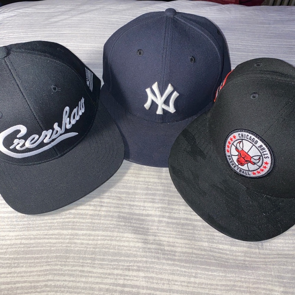 Fitted and SnapBack hats.